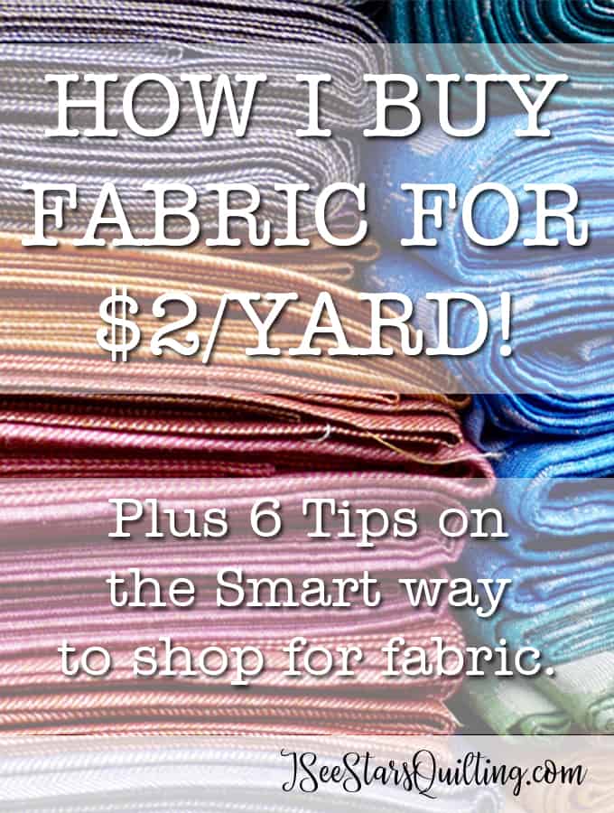 $2 a Yard on Fabric? - Is this for real?! WOW! These 6 tips are an awesome game changer in the fabric store!