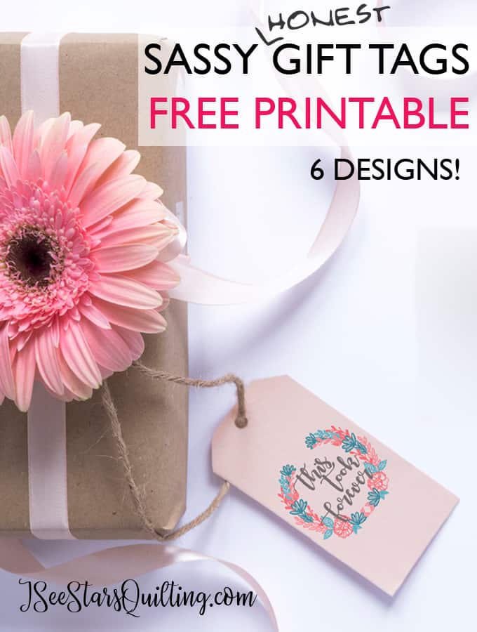 FREE (Truly Honest) Printable Gift Tags