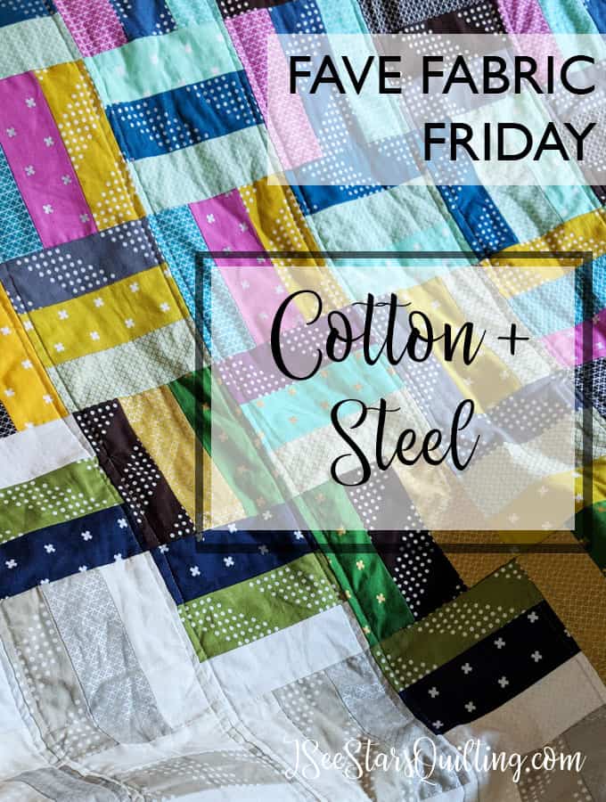 Fave Fabric Friday - Cotton + Steel | Explore the workings of this massive modern fabric giant and links to free quilting patterns!