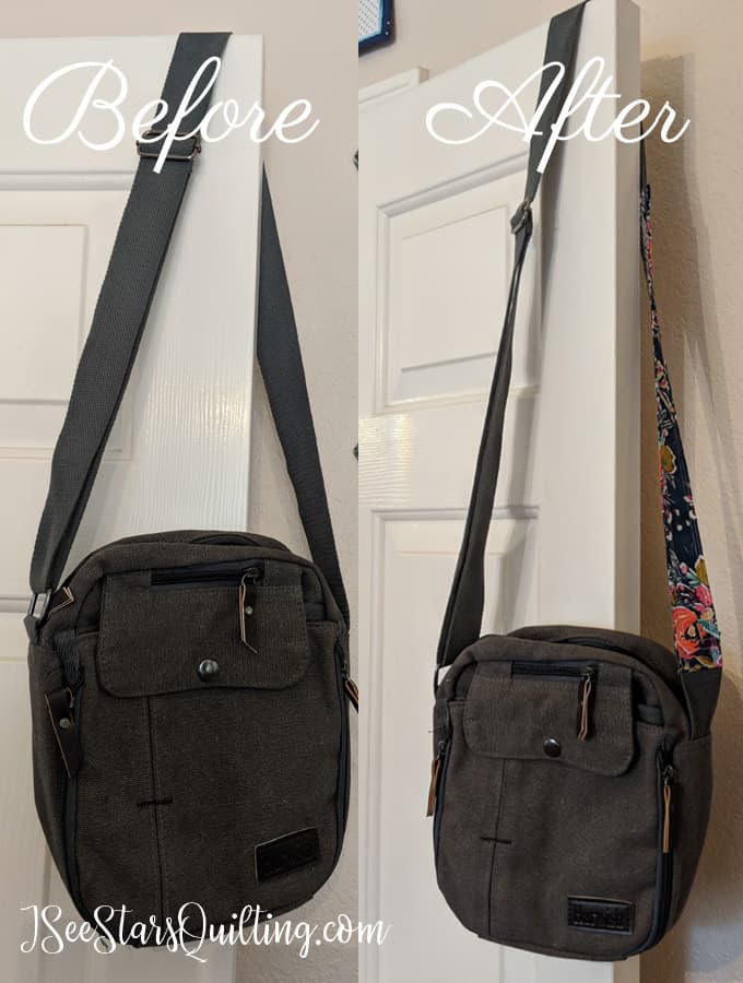 Easy Way To Add Length To A Bag Strap (& make it cute!)