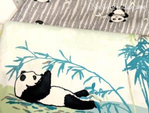 Panda Fabric - Sewing Room Challenge