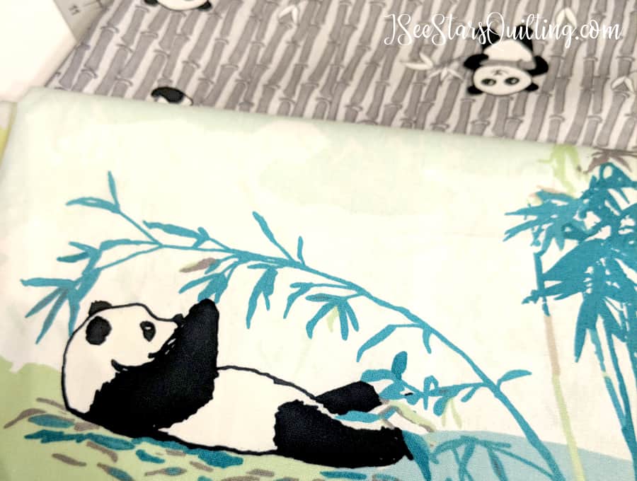 Panda Fabric by Katarina Rochella and Riley Black Designs