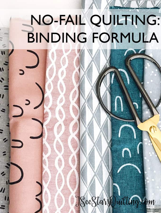 Never again have to guess at the measurements of the quilt binding. I share my quilt binding formula that is a never fail formula