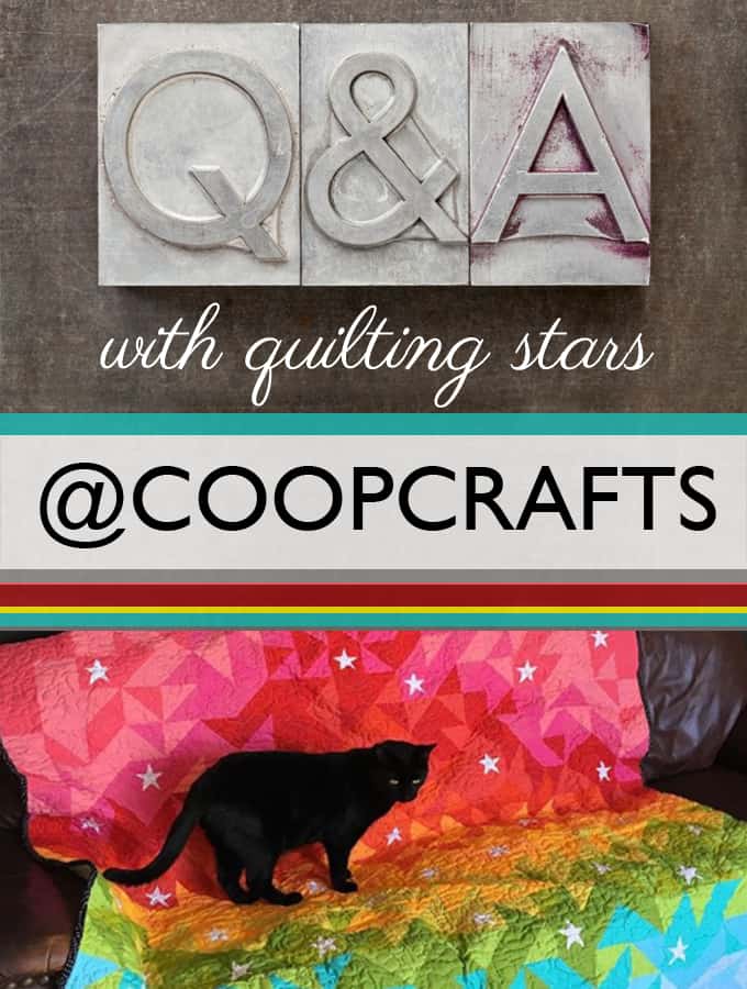 Q&A with Quilting Stars: Sarah @CoopCrafts