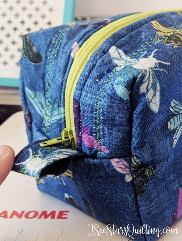 Updates on the Zipper Box Pouch Tutorial ISeeStarsQuilting