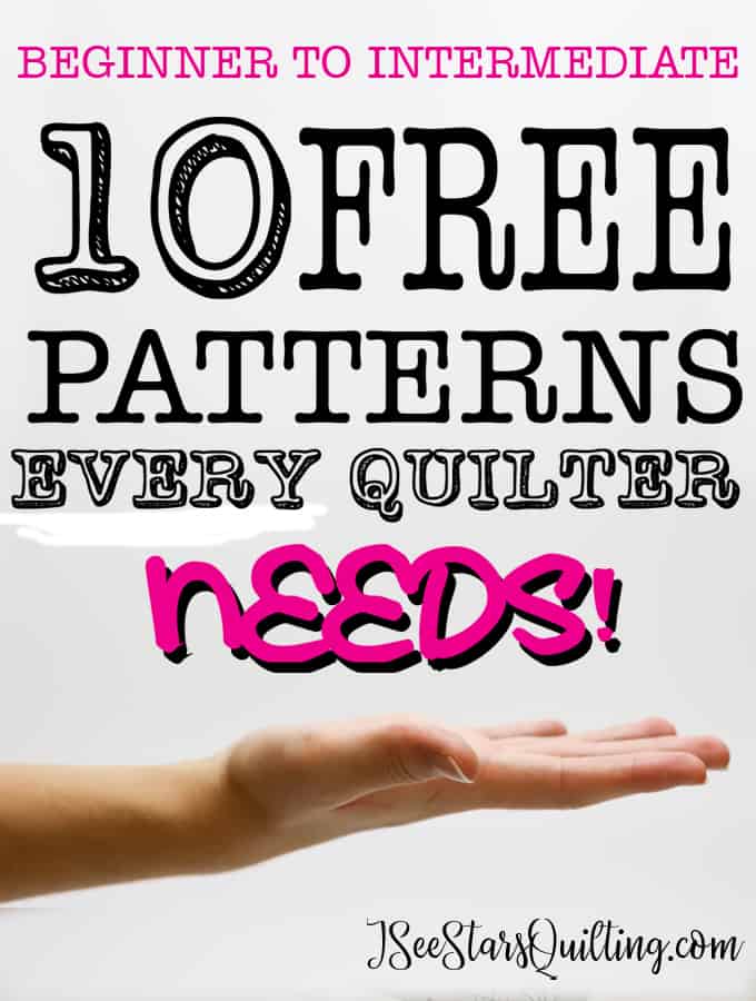 10 FREE Beginner Quilt Patterns That Every Quilter Needs