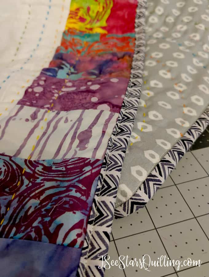 Looking for a fun quilt pattern that sews up in a day? Check out the Waterfalls Quilt Pattern! I have made this one several times and I love it every time!