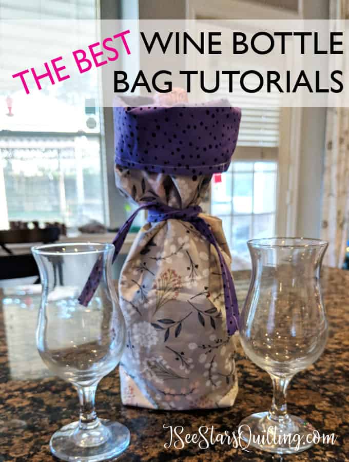 Looking for the perfect Wine Bottle Bag DIY Tutorial? I've collected the best of the best to share with you! You're sure to find the perfect bag here to suit tastes and your skills! Check out my favorite go-to (#2!)