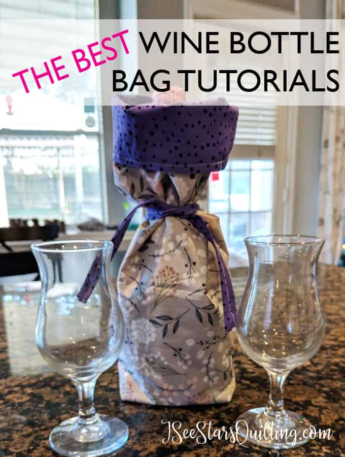 The Best Wine Bottle Bag DIY Tutorial!