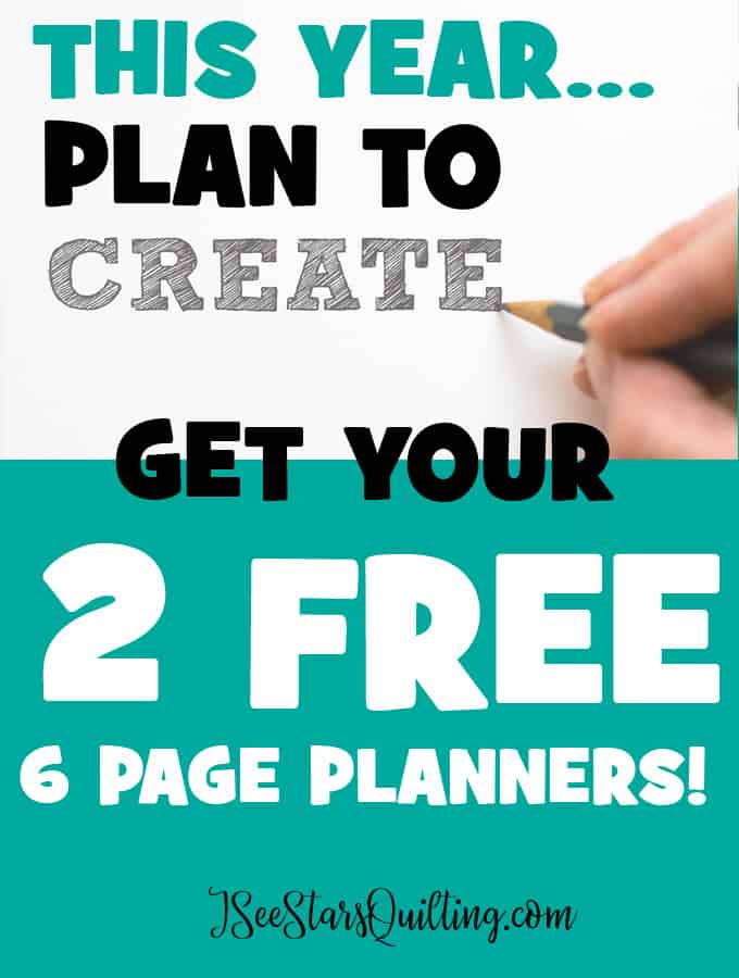 FREE Quilt Planner!