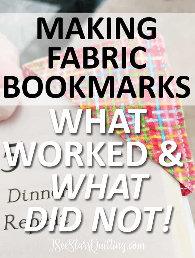 These DIY fabric bookmarks are the cutest! And they were such a fun sew! You could make these for gifts for all ages using scrap fabrics from your stash. It took me less than 5 minutes and I am already sewing 10 more for other kids on our street!