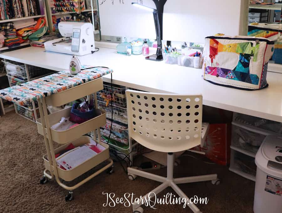 Creativity is best in a room filled with the things that bring you joy! I'm going to give you a tour of my sewing room today and share all my organization tips along the way!