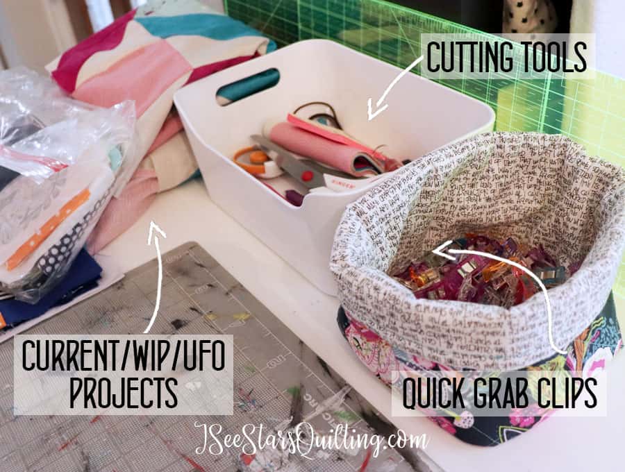 Creativity is best in a room filled with the things that bring you joy! I'm going to give you a tour of my sewing room today and share all my organization tips along the way!