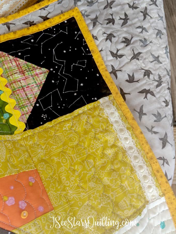 A full review of the Painted Ladies Quilt Pattern - what I liked and didn't like - as well as LOTS of photos of the finished quilt. Fabric Line is from Alison Glass