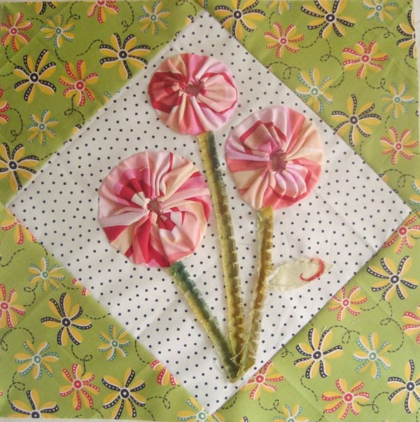 Free Applique Patterns – Spring Flower Theme