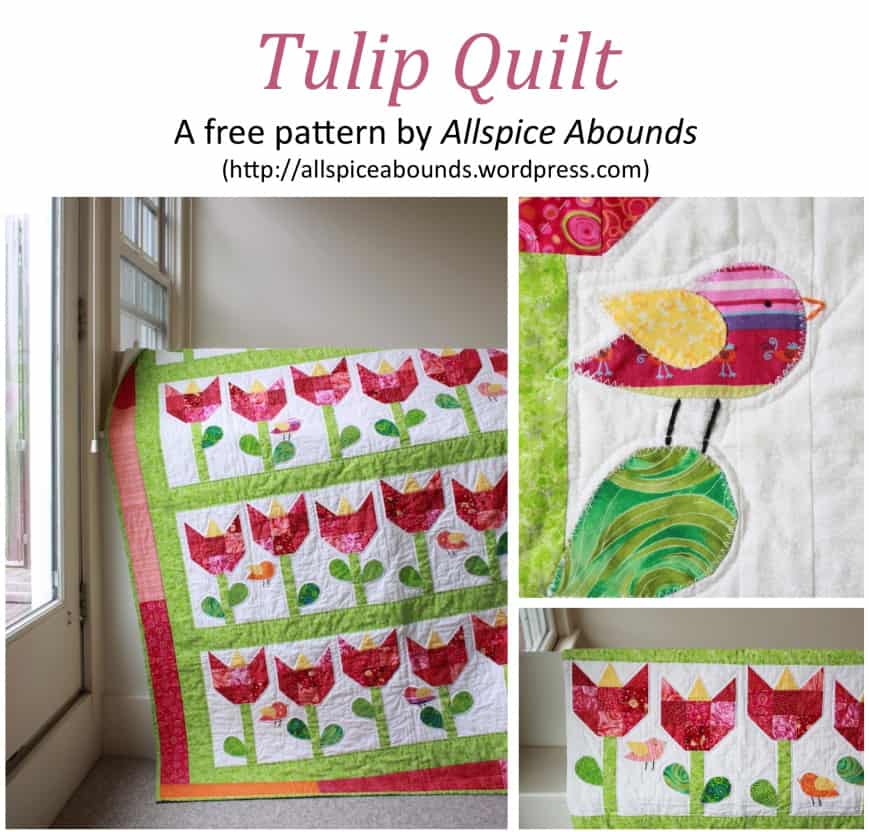 14 FREE Spring Themed Quilt Patterns!I Heart Spring time so much! All the colors in nature make for the happiest quilts! Quilt away those winter blues!