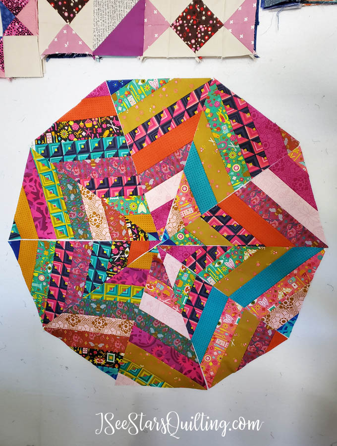 Check out the DIY Floor Pillow that I made in an afternoon! It is so quilty and fabulous! This was such a fun project to work on - see how I did it!