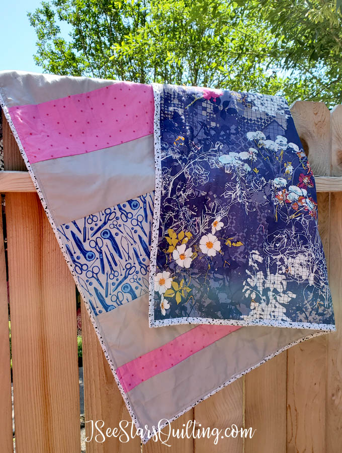 Stuck at home? Make a quilt! Check out the latest of my quilt projects and see how I made a Social Distancing Quilt symbolic of the crazy times we live in!