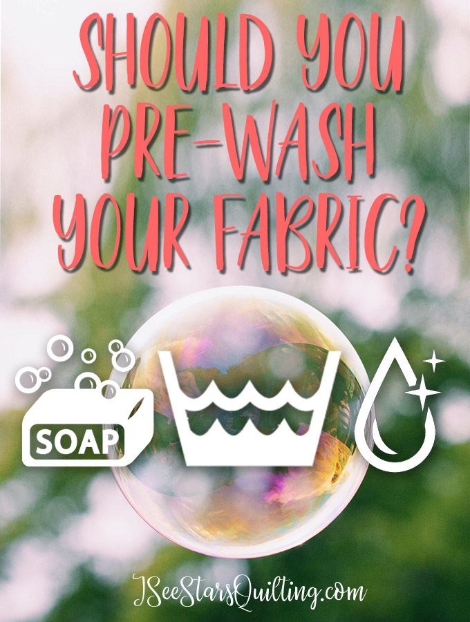 Should you pre-wash your fabrics? Check out these tips and tricks to see if you can skip the time consuming step of pre-washing your fabrics!