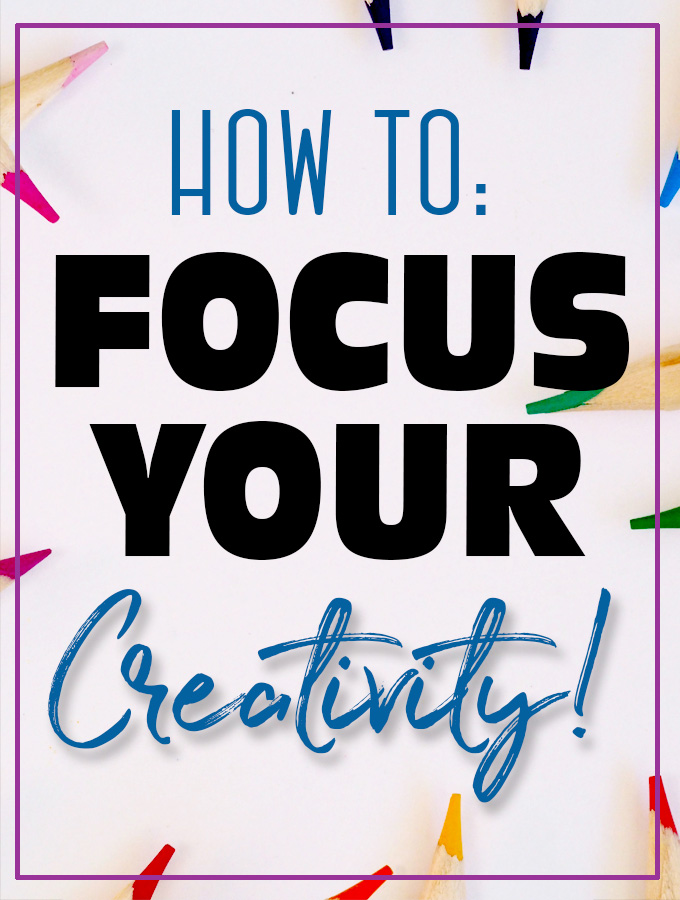 Feeling like you have Shiny Object Syndrome? Check out these 5 tips to Maintain your Creative focus and be your MOST productive self!