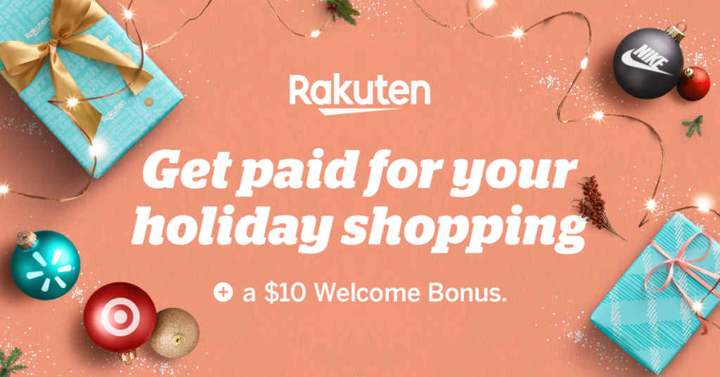 Rakuten - get paid to shop!