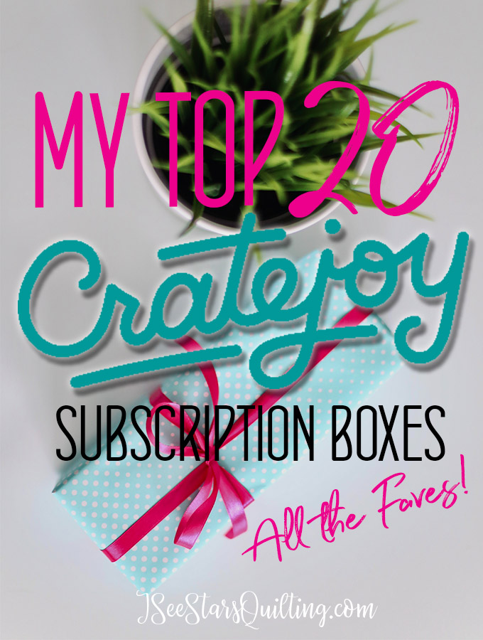 20 Subscription Boxes from CrateJoy that are Winners!