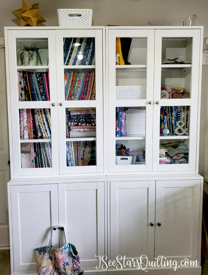 After Sewing room Renovation picture - Fabric Storage