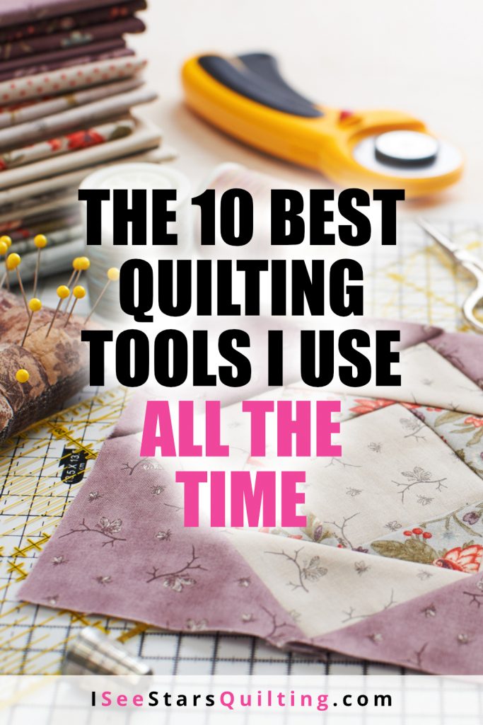 10 Best quilting tools that are the must-haves for every quilter. From scissors to rulers, these tools make quilting easier and more fun!